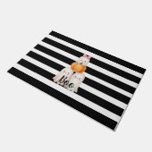 Halloween "Boo" Pumpkin ドアマット (アングル)