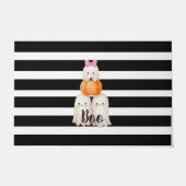 Halloween "Boo" Pumpkin ドアマット (正面)