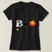 Halloween Boo Shirt, Spooky Boo, Creepy Shirt Tシャツ (デザイン正面)