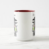 Halloween Boo-ze Night | Skeleton Girl マグカップ (中央)