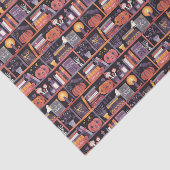 Halloween Bookshelf 薄葉紙 (詳細)