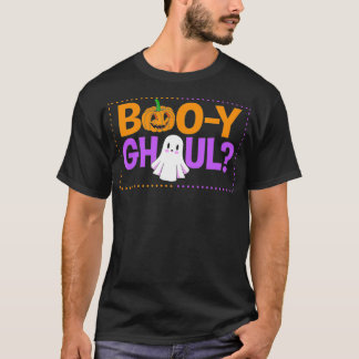 Halloween Booy Or Ghoul Gender Reveal  Tシャツ