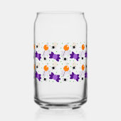 Halloween Can Glass Halloween Home Decor ガラス缶 (正面)