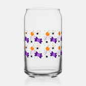 Halloween Can Glass Halloween Home Decor ガラス缶 (左)