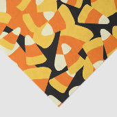 Halloween Candy Corn Seamless Pattern 薄葉紙 (詳細)