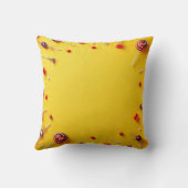Halloween Candy Frame Pillow クッション (裏面)