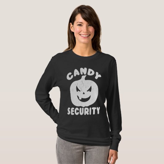 Halloween  Candy Security Tシャツ (正面フル)