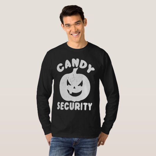 Halloween Candy Security Tシャツ (正面フル)
