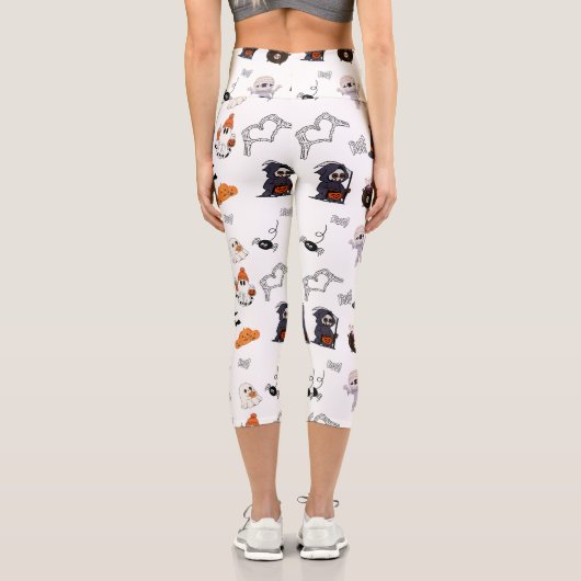 Halloween Capri Leggings カプリレギンス (裏面)