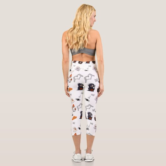 Halloween Capri Leggings カプリレギンス (裏面)