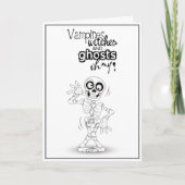 Halloween Card カード (正面)