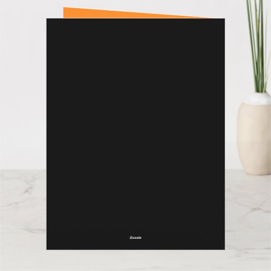 Halloween Card カード (裏面)