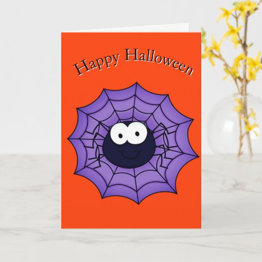 Halloween Card カード (黄色い花)