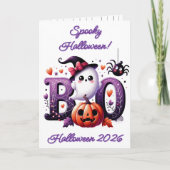 Halloween Card シーズンカード (正面)