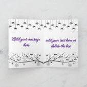 Halloween Card シーズンカード (内部)