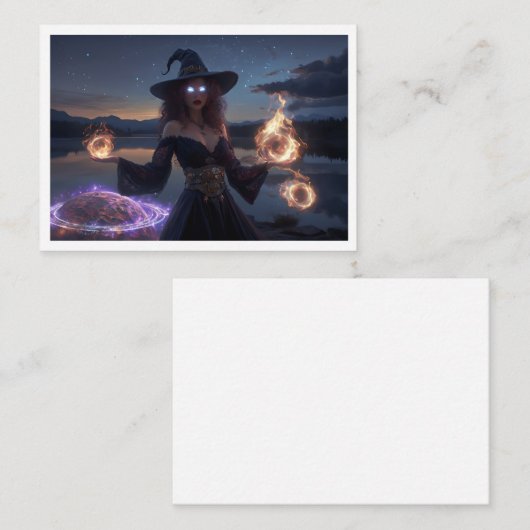 Halloween Card ノートカード (正面/裏面)