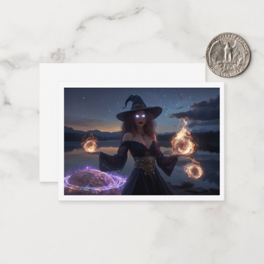 Halloween Card ノートカード (正面/裏面インサイチュ)