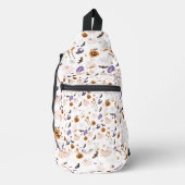 Halloween Cartoon Pattern スリングバッグ (正面)