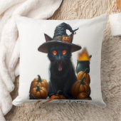 Halloween Cat  クッション (ブランケット)