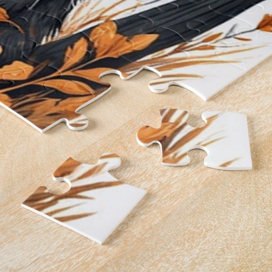 Halloween Cat  ジグソーパズル (側面)