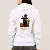 Halloween Cat  パーカ (裏面)