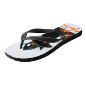 Halloween Cat  ビーチサンダル (アングル)