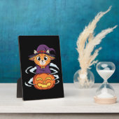 Halloween Cat フォトプラーク (側面)