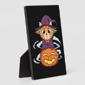 Halloween Cat フォトプラーク (側面)
