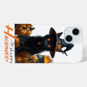 Halloween Cat Case-Mate iPhoneケース (裏面 (横))