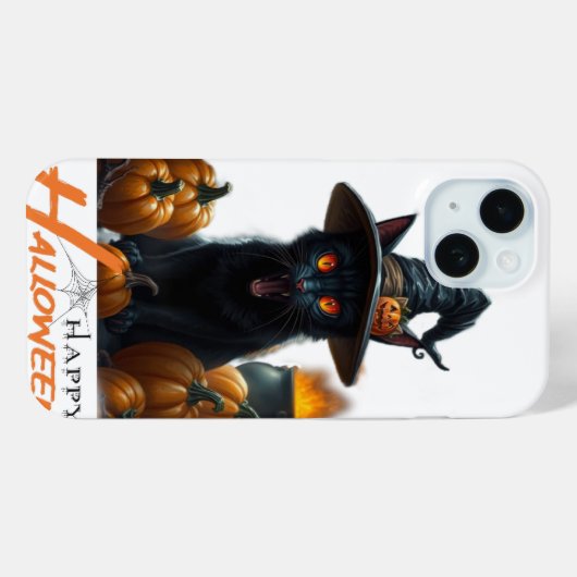 Halloween Cat  Case-Mate iPhoneケース (裏面 (横))