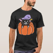 Halloween cat tシャツ (正面)