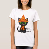 Halloween Cat Tシャツ (正面)