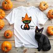 Halloween Cat Tシャツ