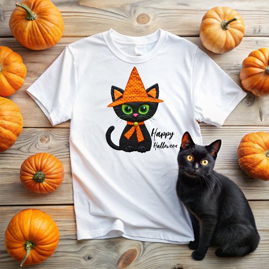 Halloween Cat Tシャツ