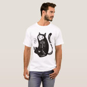 Halloween Cat Tシャツ (正面フル)