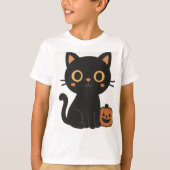 Halloween cat t-shirt tシャツ (正面)