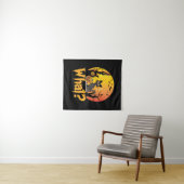 Halloween Cat What Cat Halloween タペストリー (インサイチュ(横))