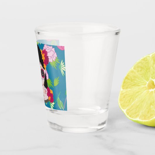 Halloween Catrina ショットグラス (右)