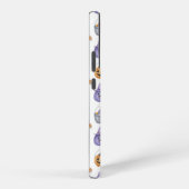 Halloween Cats and Pumpkins Pattern Samsung Galaxyケース (右側面)