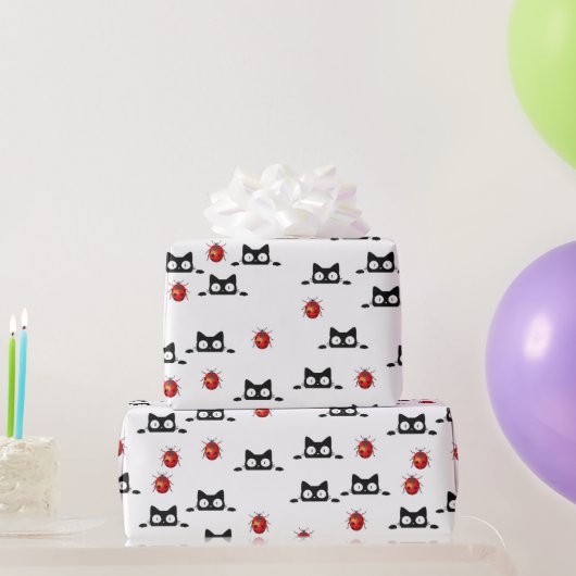 Halloween cats Wrapping Paper ラッピングペーパー (パーティーギフト)