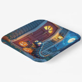 Halloween Centipede Trick or Treating ペーパープレート (傾斜あり)