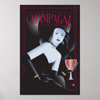 Halloween Champagne poster ポスター