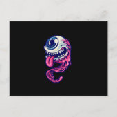 Halloween character one eye ポストカード (正面)