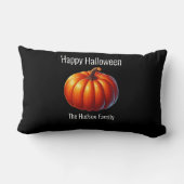 Halloween Citrouille Family ランバークッション (裏面)