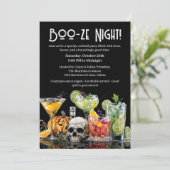 Halloween Cocktail Party | Boo-ze Night 招待状 (スタンド正面)
