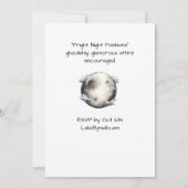 Halloween Cocktail Party Invitation  招待状 (裏面)