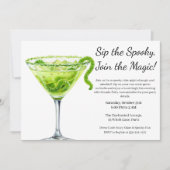 Halloween Cocktail Party | Potion Magique 招待状 (正面)