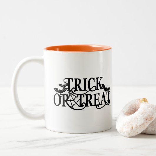 Halloween Coffee Mug ツートーンマグカップ (ドーナツ)