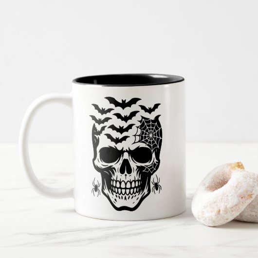 Halloween Coffee Mug ツートーンマグカップ (ドーナツ)
