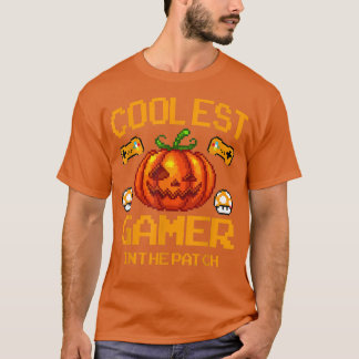 Halloween Coolest Gamer In The Patch Game Controll Tシャツ